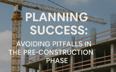 Blog 7 Planning Success: Avoiding Pitfalls in the Pre-Construction Phase